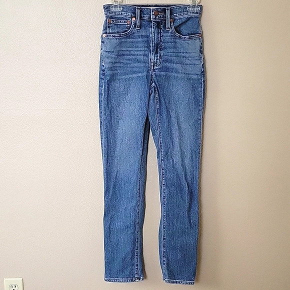 Madewell The High Rise Slim Boy Jean - Size 23 - Picture 1 of 11